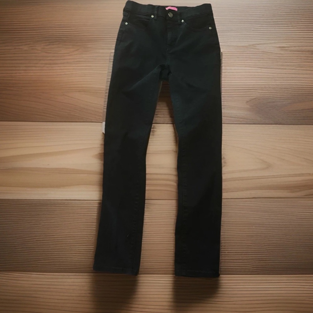 Lilly Pulitzer Women’s Black Skinny Jeans 2 Coastal Preppy Quiet Luxury